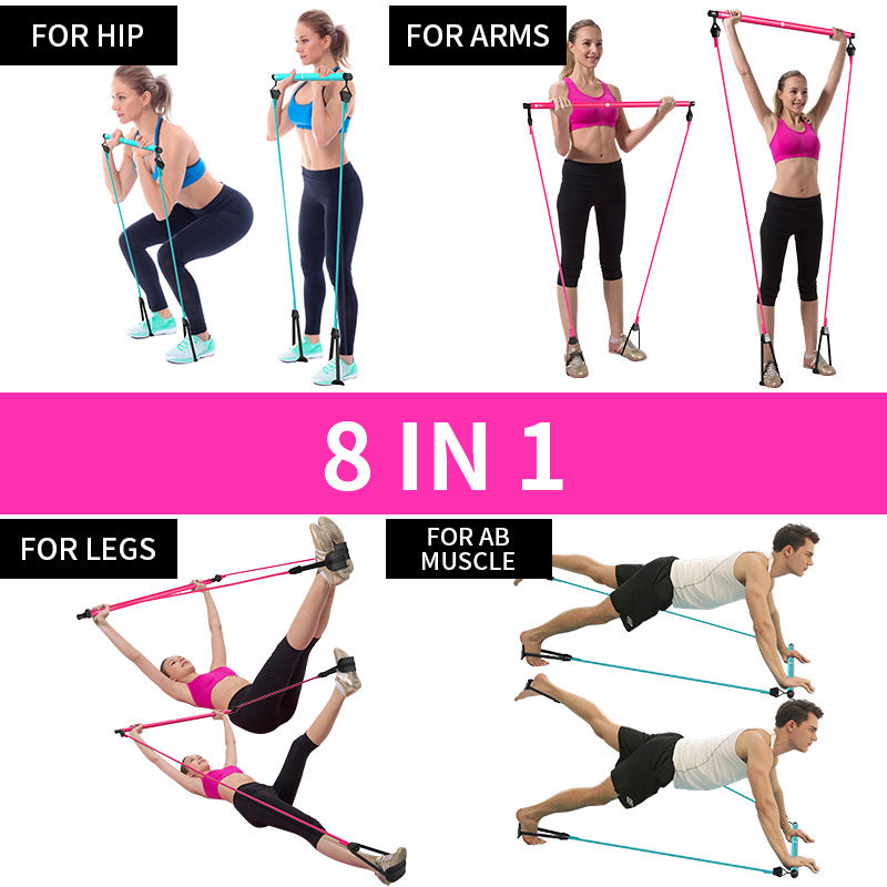 Multifunktionaler Chest Expander – FitEcoLifestyle Fitnessband für Brust, Rücken & Arme